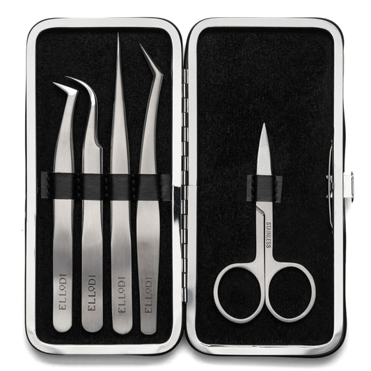 Eyelash Extensions Tweezer Set