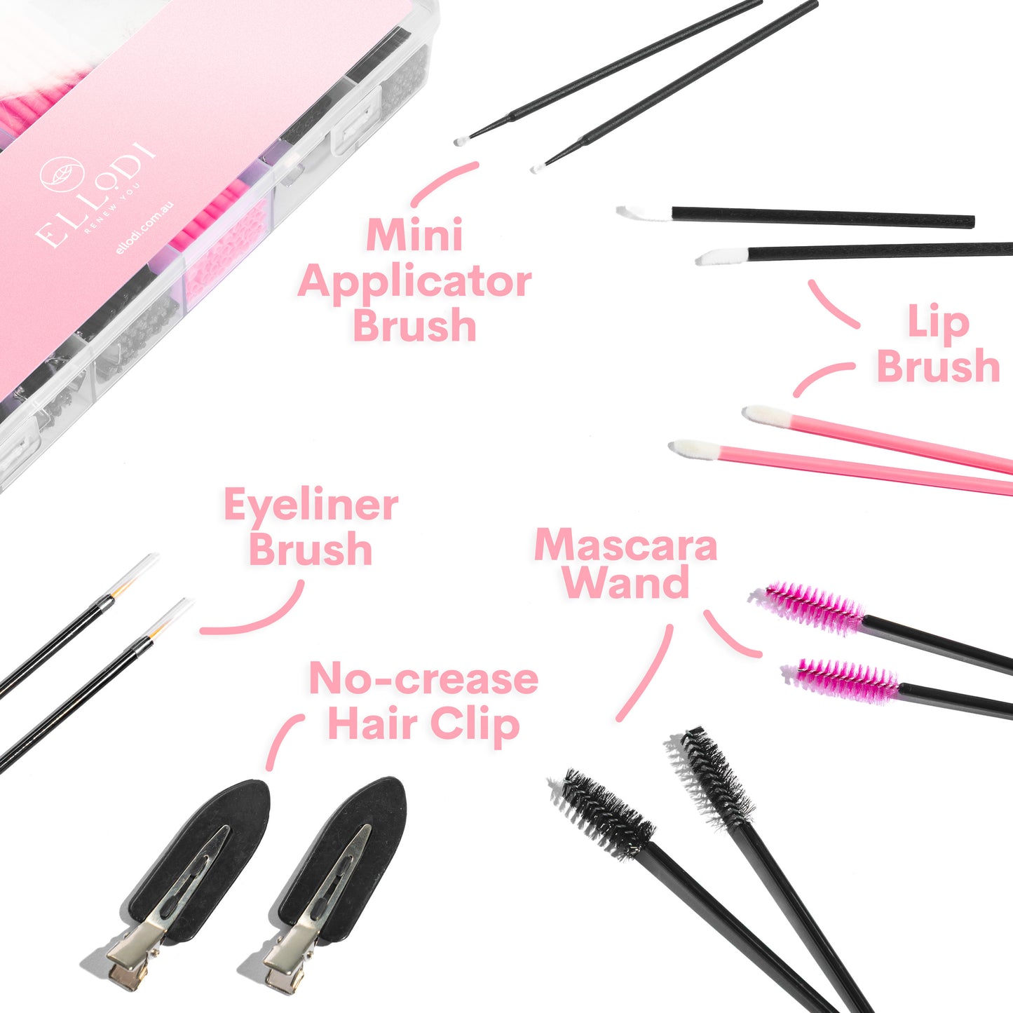 270 Piece Salon Makeup Tool Kit