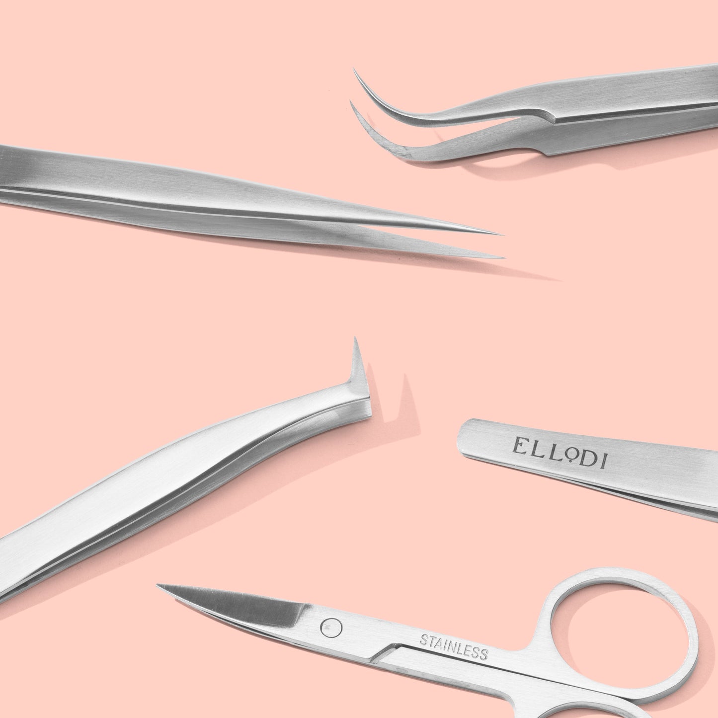 Eyelash Extensions Tweezer Set