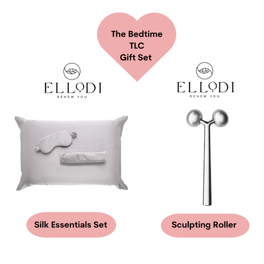 Bedtime TLC Gift Pack : Silk Essentials Set + Sculpting Roller