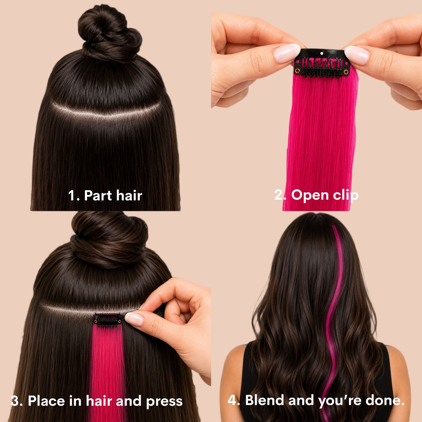 Ellodi Peekaboo Hair Extensions
